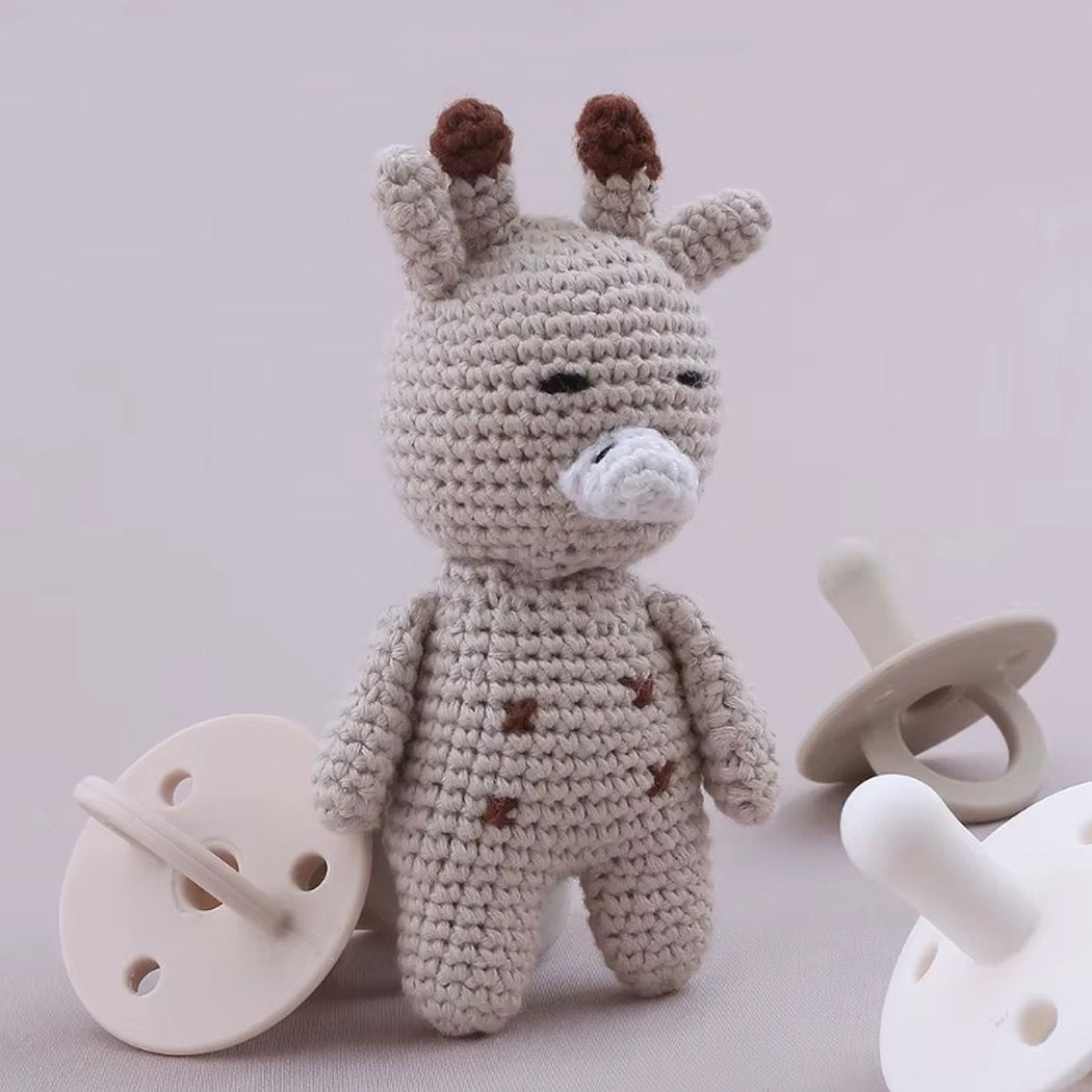 Giraffe Häkel-Kuscheltier aus Baumwolle