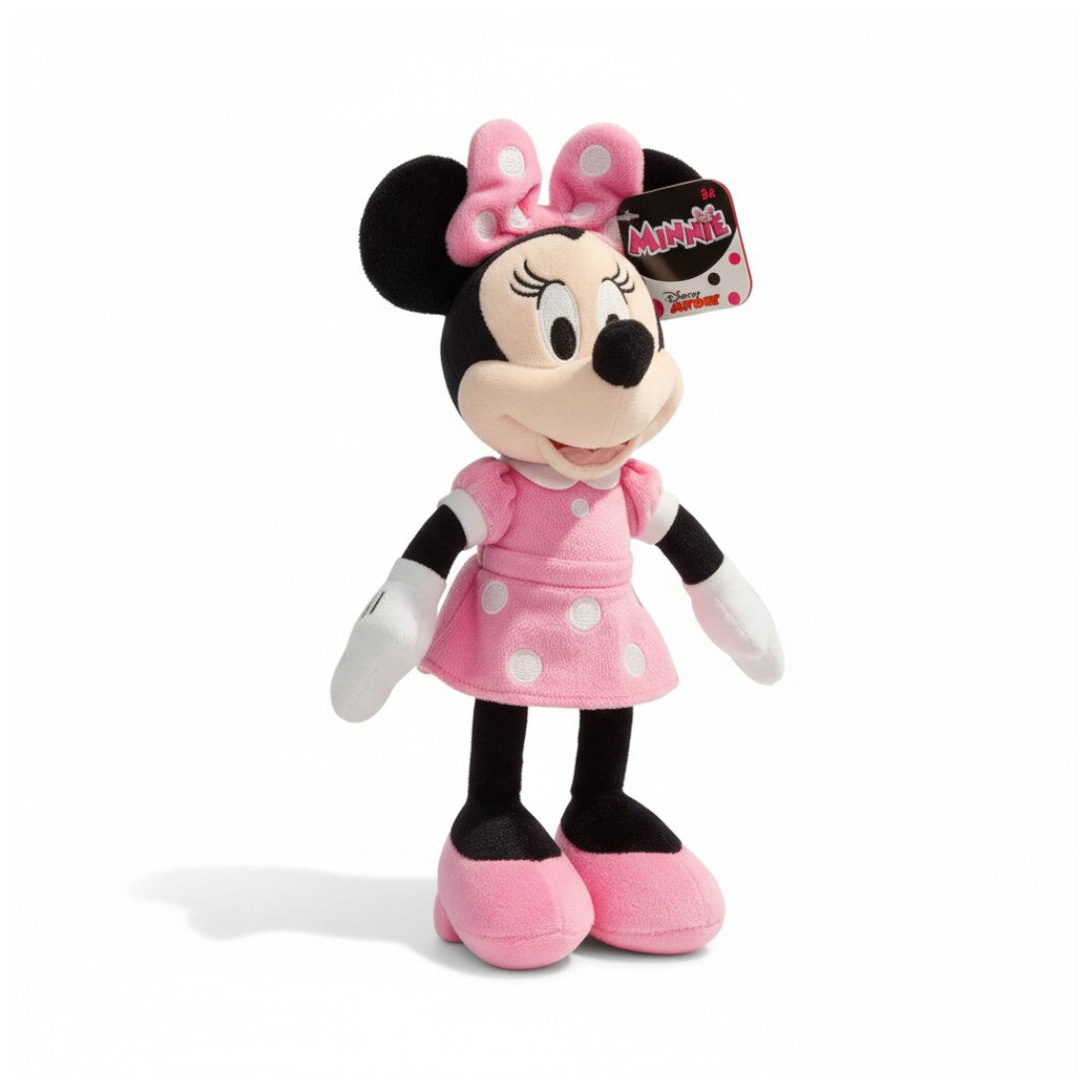 Minnie Mouse Kuscheltier mit rosa Kleid 25–30 cm
