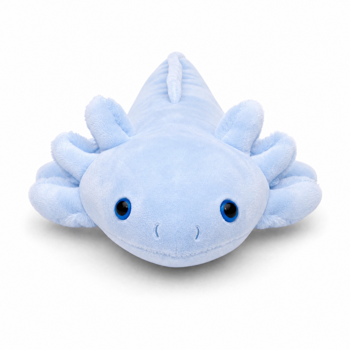 Axolotl Kuschelkissen Blau 45–80 cm