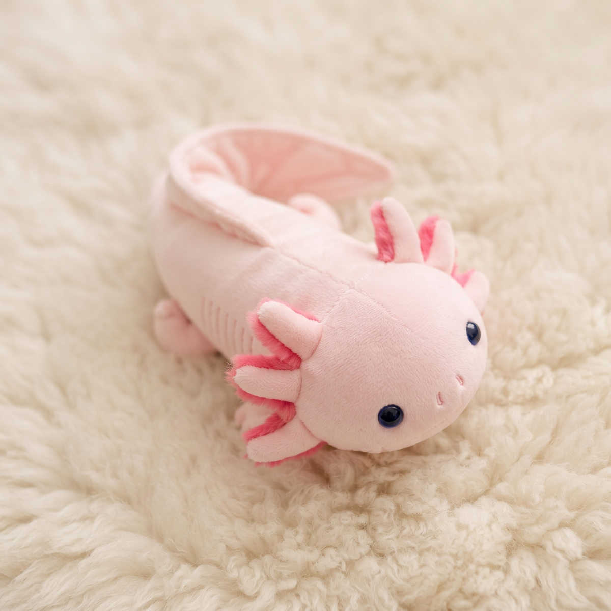 Axolotl Kuschelkissen Rosa 45–80 cm