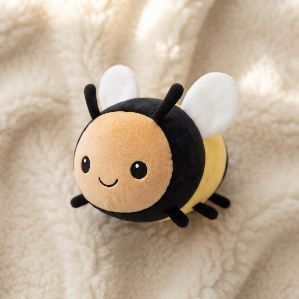 Kawaii Bienen Kuscheltier Rund 20–40 cm