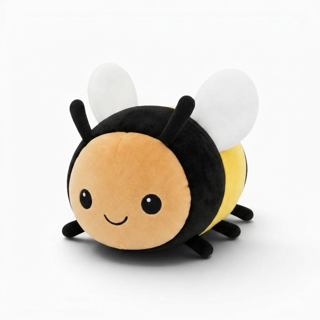 Kawaii Bienen Kuscheltier Rund 20–40 cm