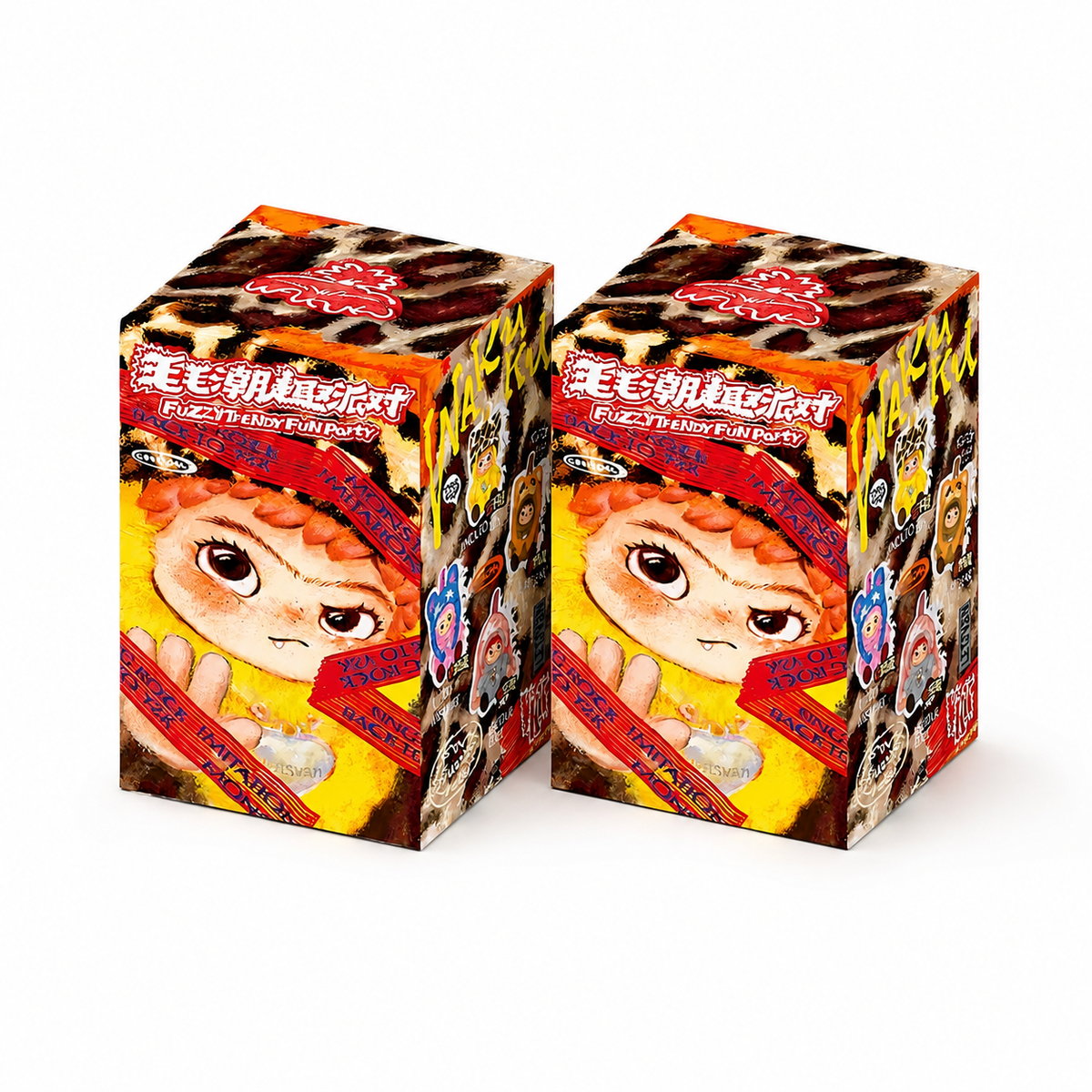 Blind Box Peluche Wakuku Fuzzy Fun Party