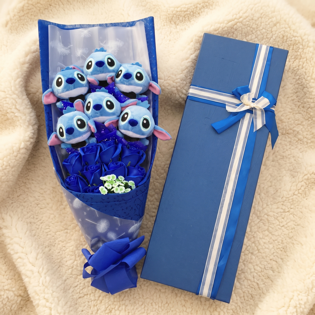 Stitch Plüsch-Bouquet 6-teilig
