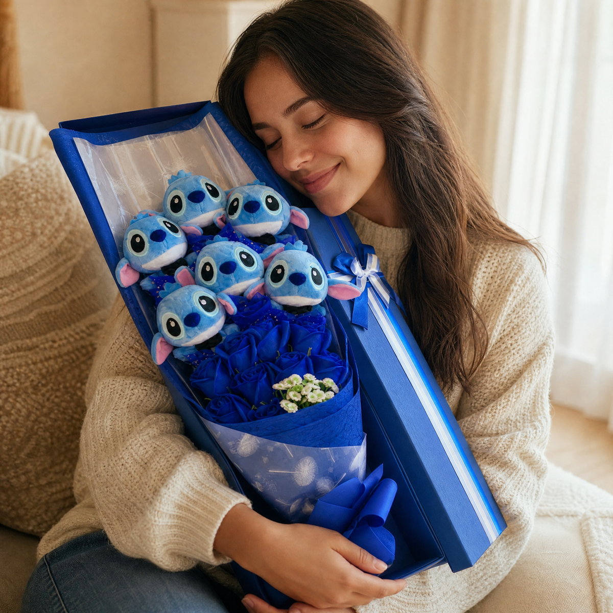 Stitch Plüsch-Bouquet 6-teilig