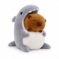 Capybara im Hai-Kostüm 30–50 cm