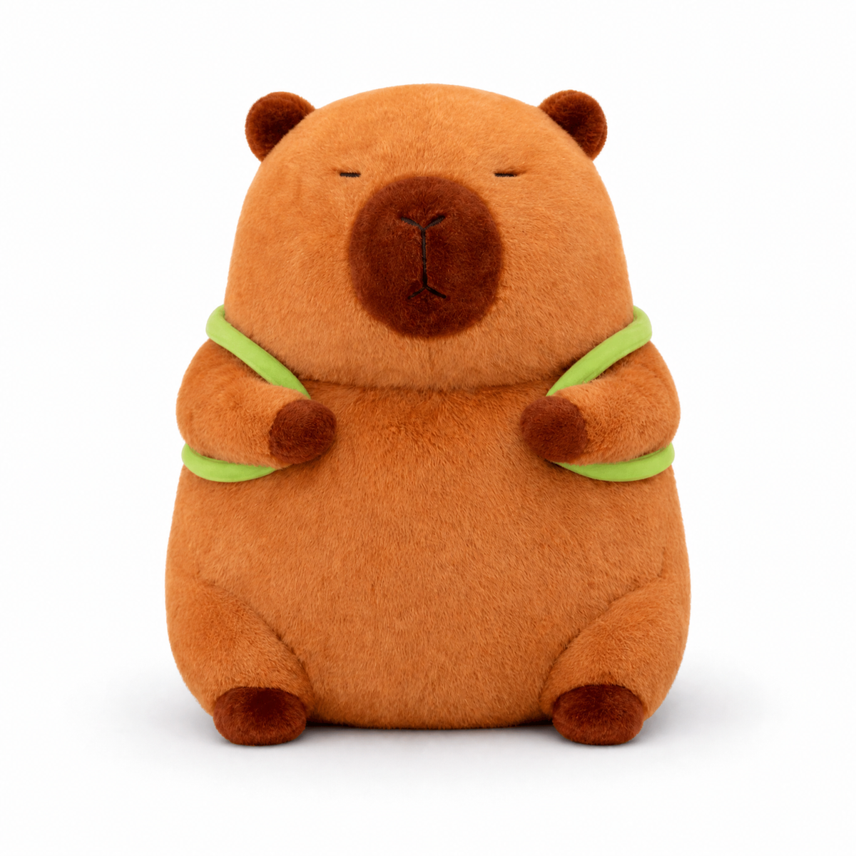 Capybara mit Schildkröten-Rucksack 23–33 cm