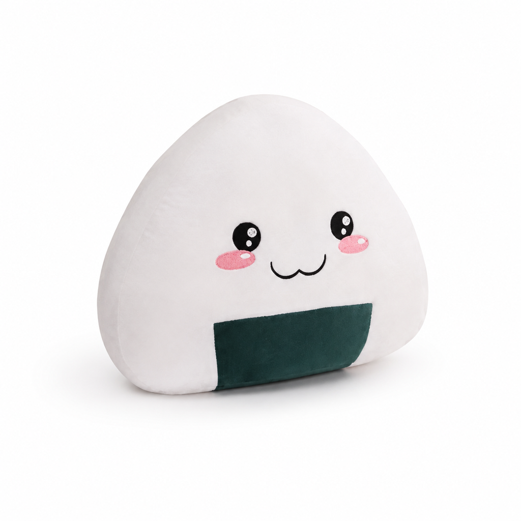Kawaii Onigiri Kuschelkissen 30–50 cm
