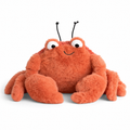 Krabben Kuscheltier Orange