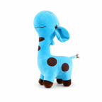 Blaues Giraffen Kuscheltier 12–18 cm