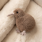 Realistisches Kiwi-Vogel Kuscheltier Grau