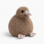 Realistisches Kiwi-Vogel Kuscheltier Grau
