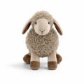 Graues Schaf Kuscheltier 22–33 cm