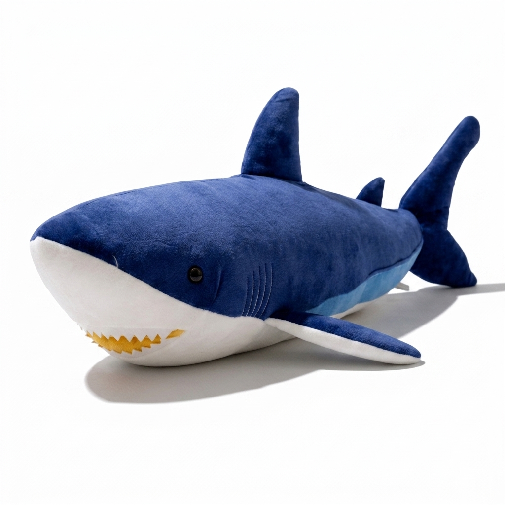 Riesen Hai Kuscheltier 60–90 cm