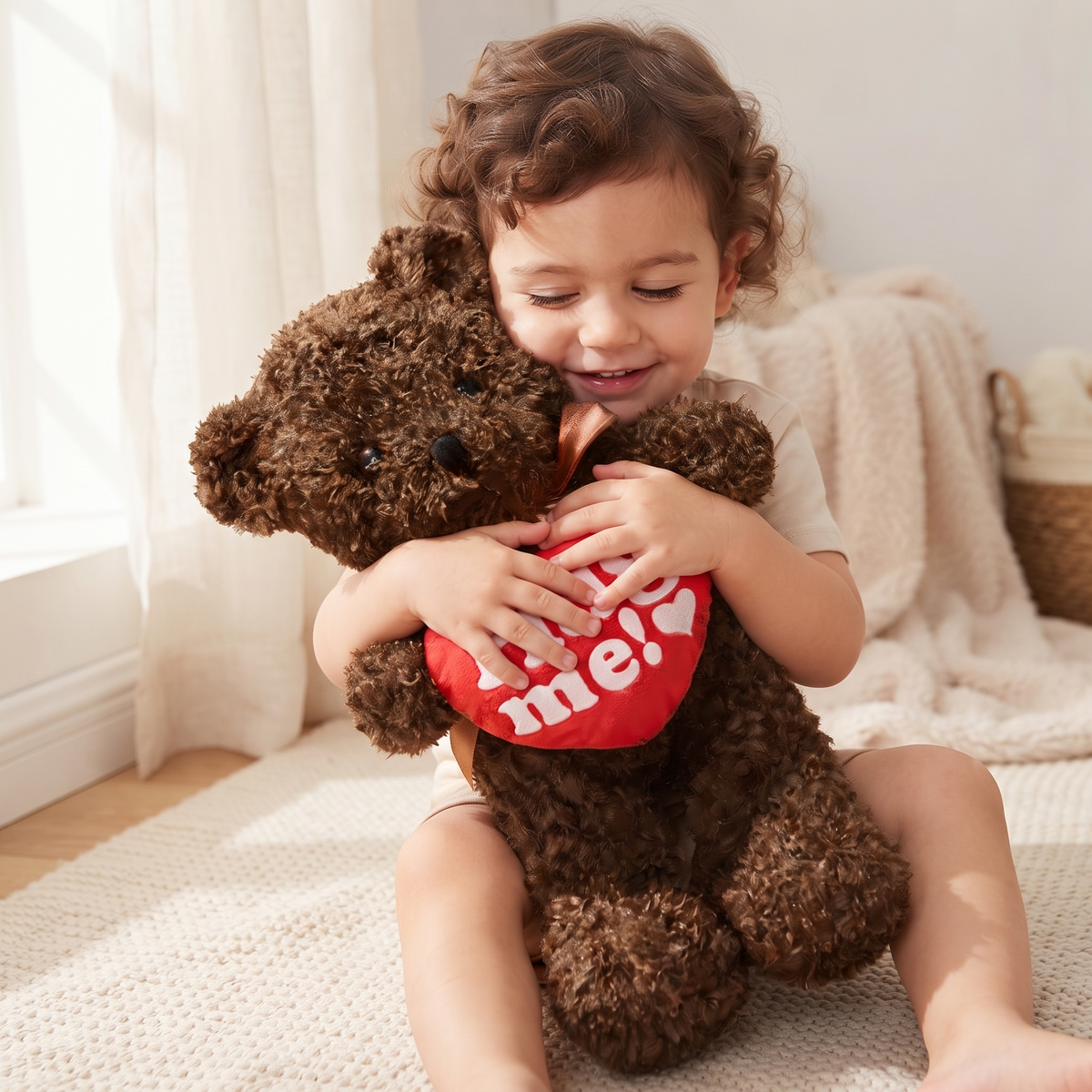 Riesen Teddybär Hug Me Braun 30–90 cm