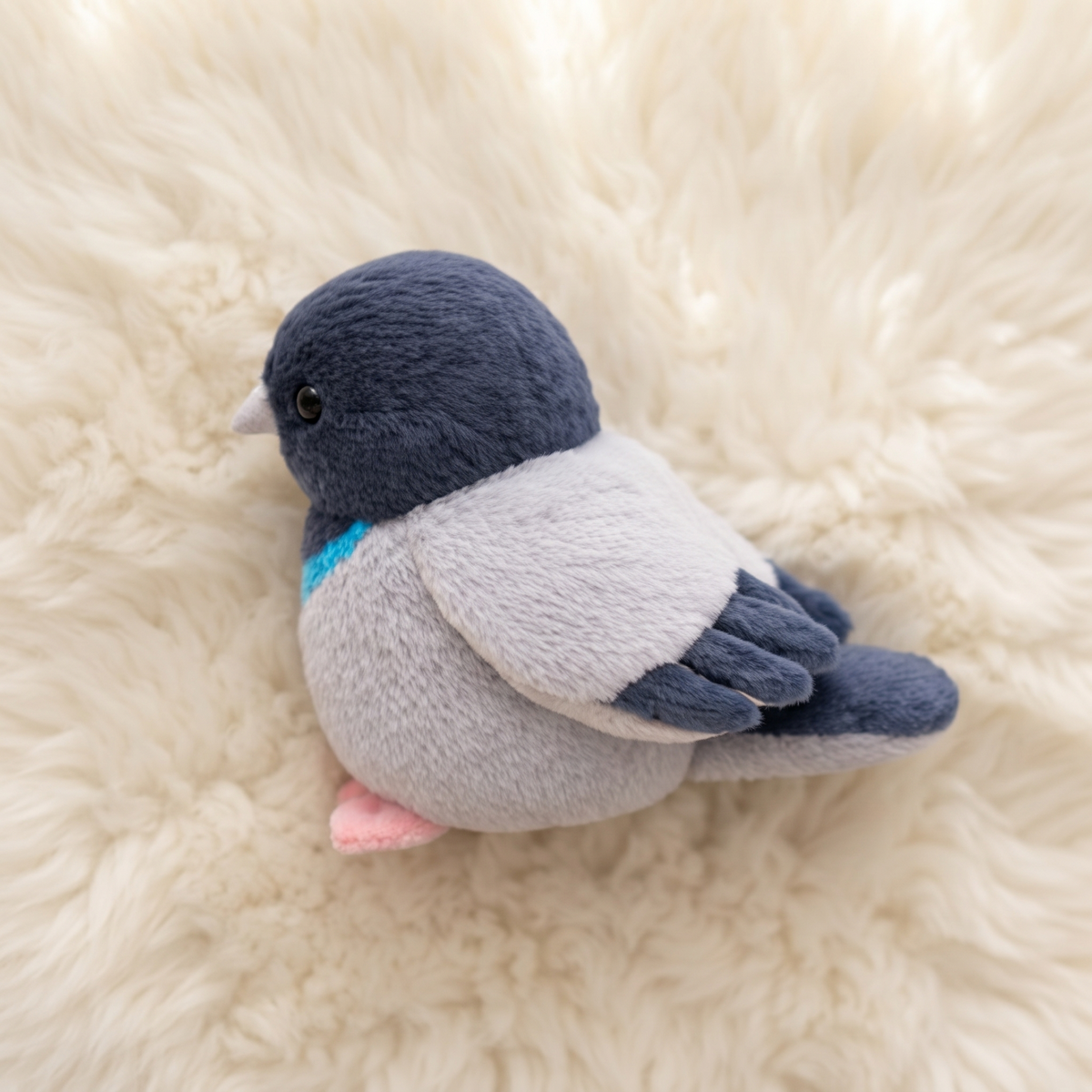 Pigeon Vogel Kuscheltier mit Sound