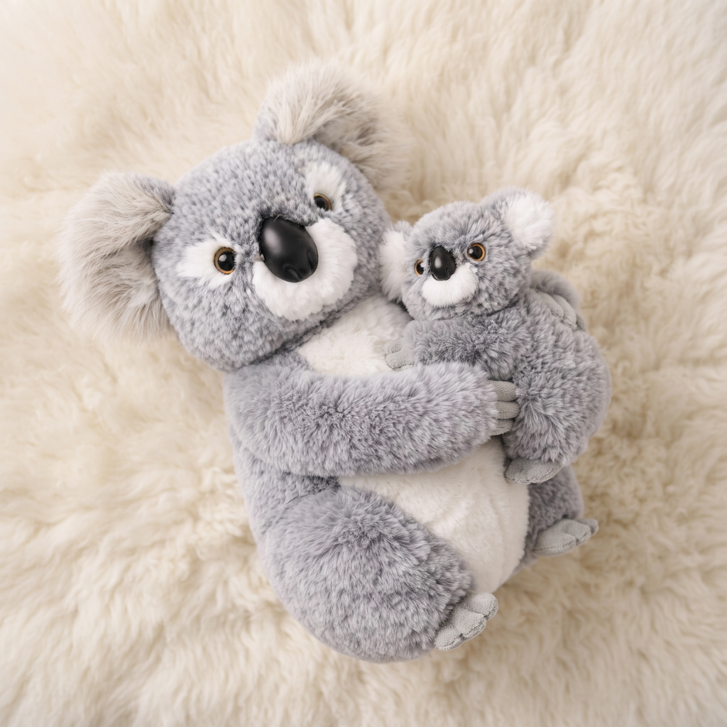 Koala mit Baby Duo