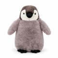 Pinguin Kuschelkissen Grau 23–50 cm