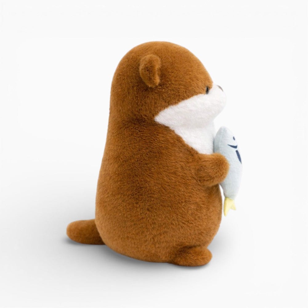 Rosenbär Grau mit rotem Herz im Geschenkbox 40 cm