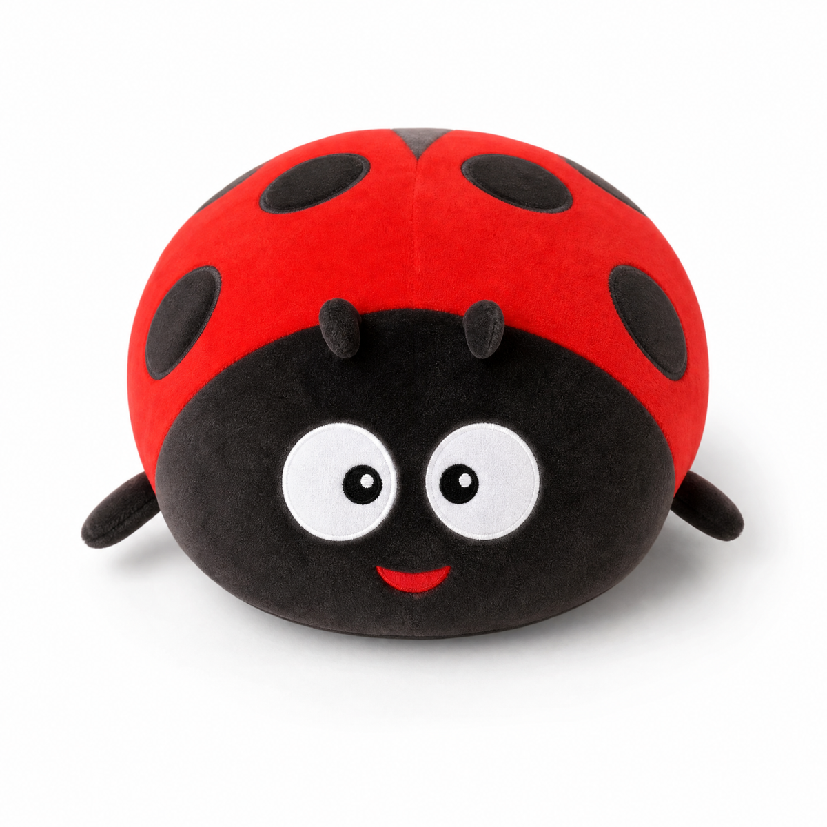 Marienkäfer Kuscheltier Rot-Schwarz 40–60 cm