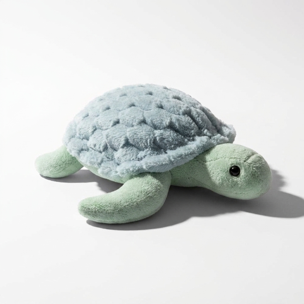 Realistische Meeresschildkröte Hellgrün 28–38 cm