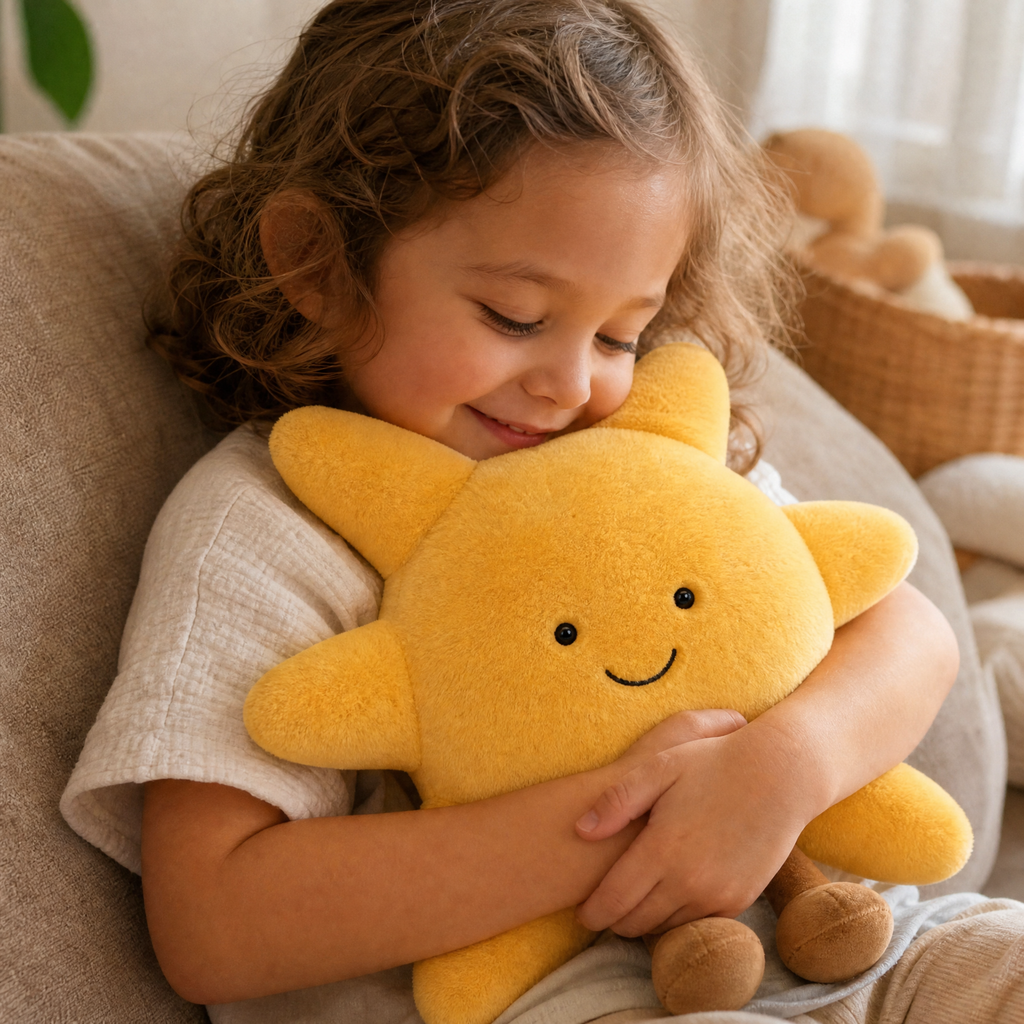 Kawaii Sonnen Kuscheltier 30–50 cm