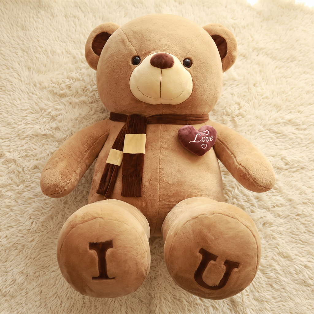 Riesen Teddybär I Love U 80–100 cm
