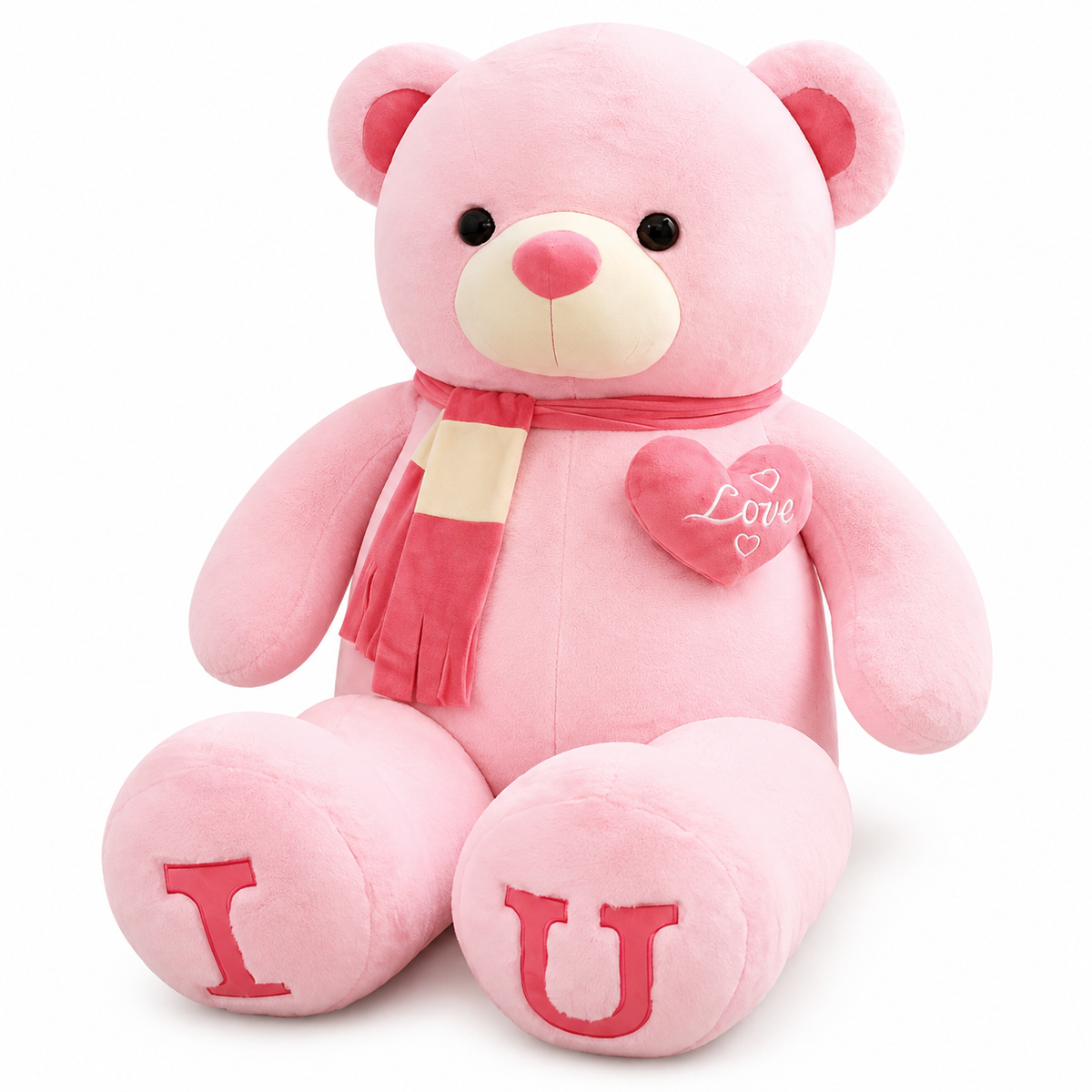 Riesen Teddybär I Love U 80–100 cm