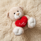 Teddybär mit I-Love-You-Herz 33 cm