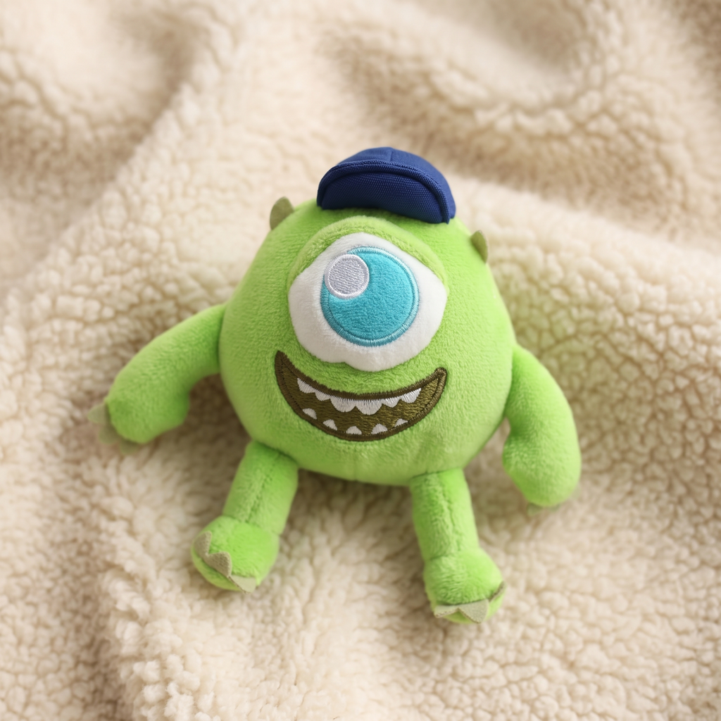 Mike Wazowski Magnet-Schulterplüsch 12 cm