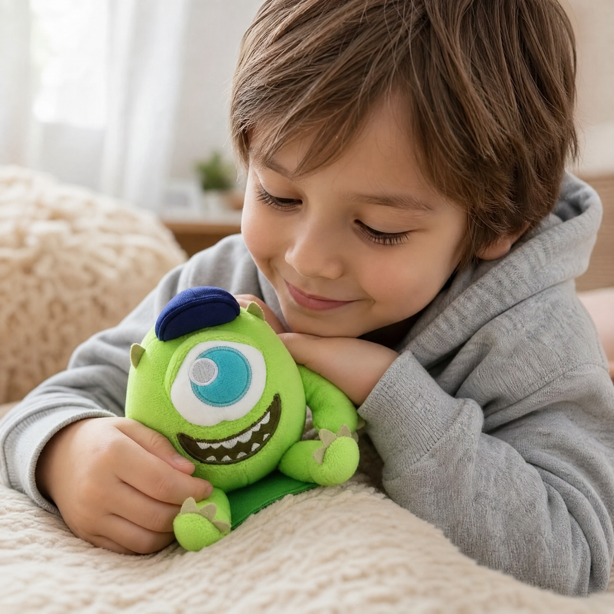 Mike Wazowski Magnet-Schulterplüsch 12 cm