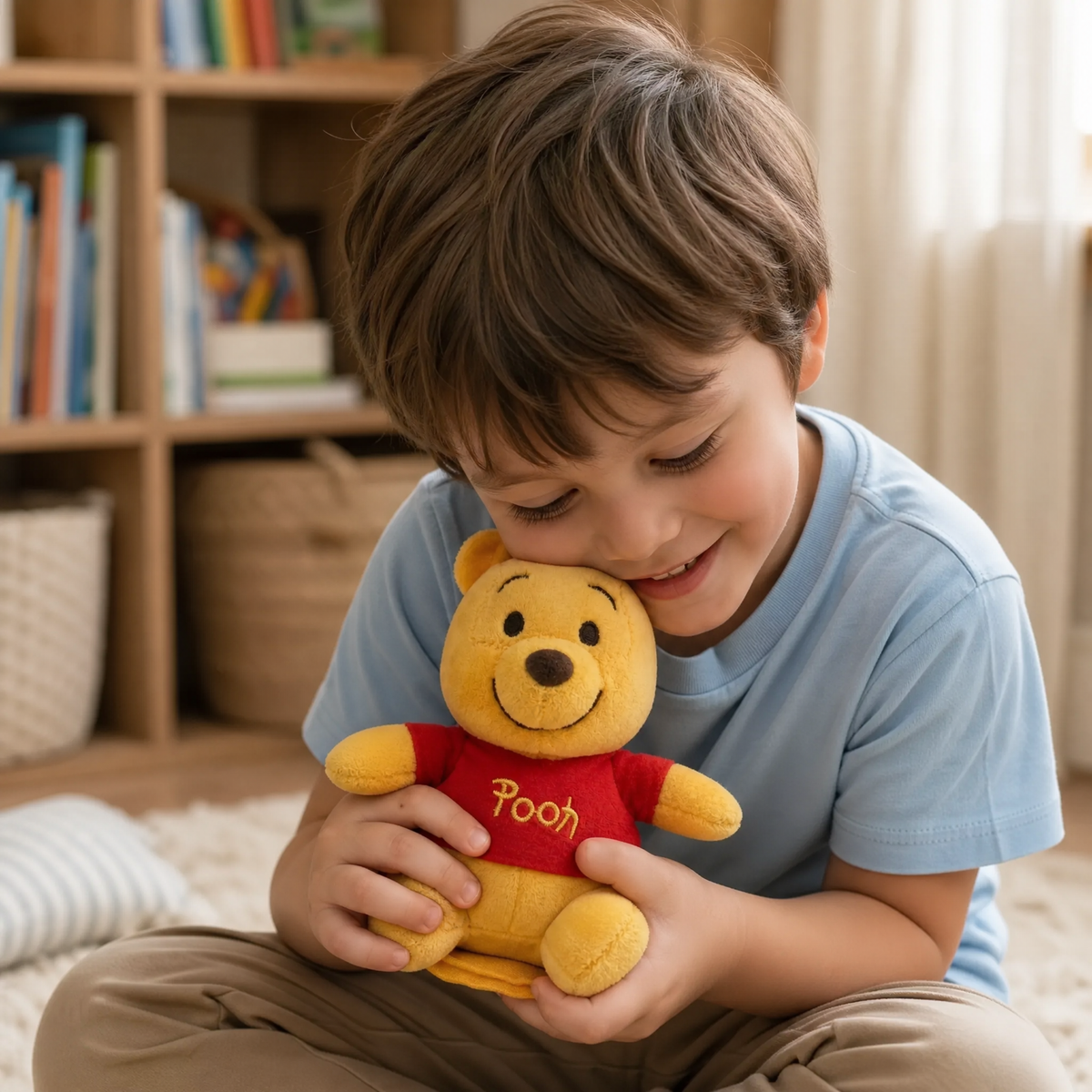 Winnie Puuh Magnet-Schulterplüsch 16 cm
