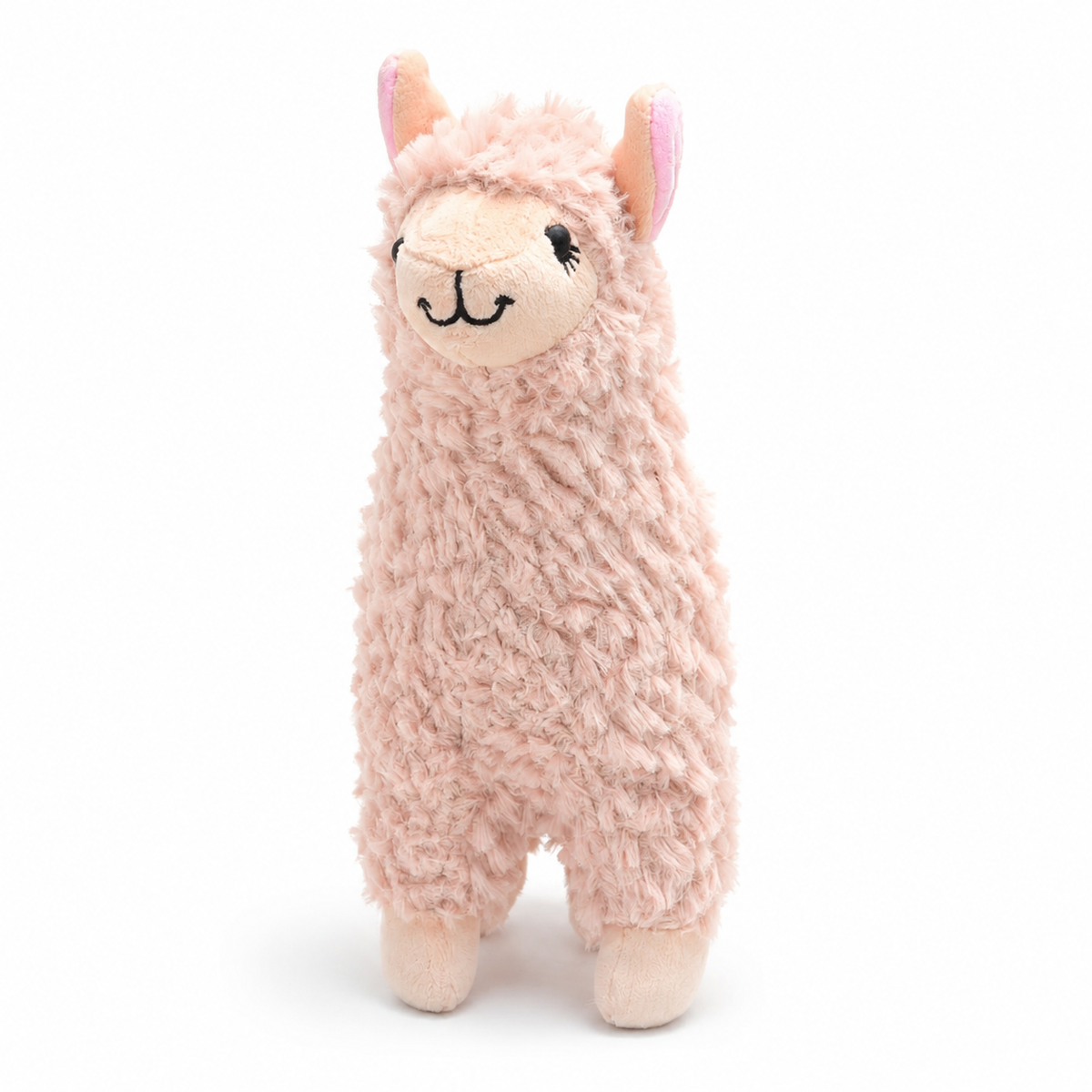 Alpaka Kuscheltier mit Lockenfell 23 cm