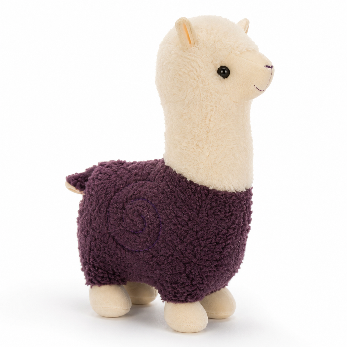 Alpaka Kuscheltier 28 cm in sechs Farben