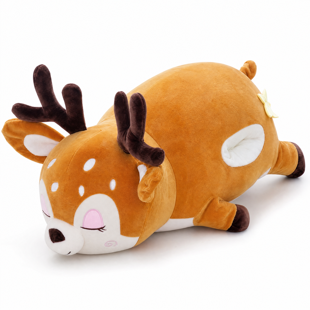 Riesen Hirsch Kuschelkissen 45–65 cm