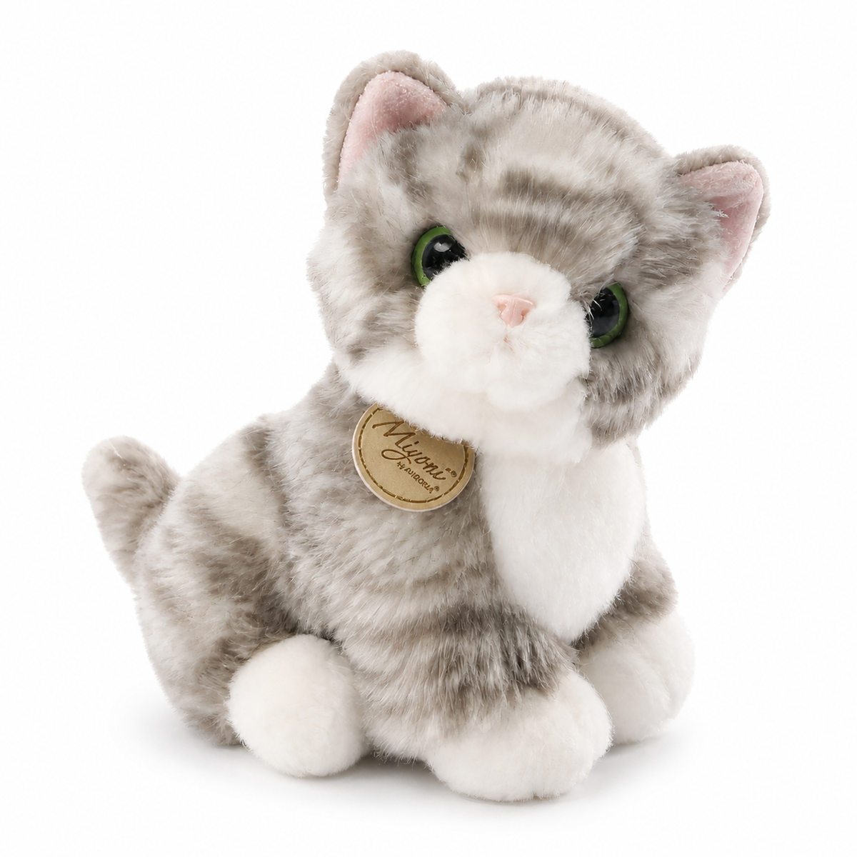 Katzen Kuscheltier mit großen Augen 22 cm