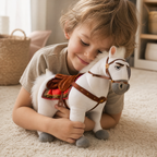 Maximus Pferde Kuscheltier Weiß 35 cm