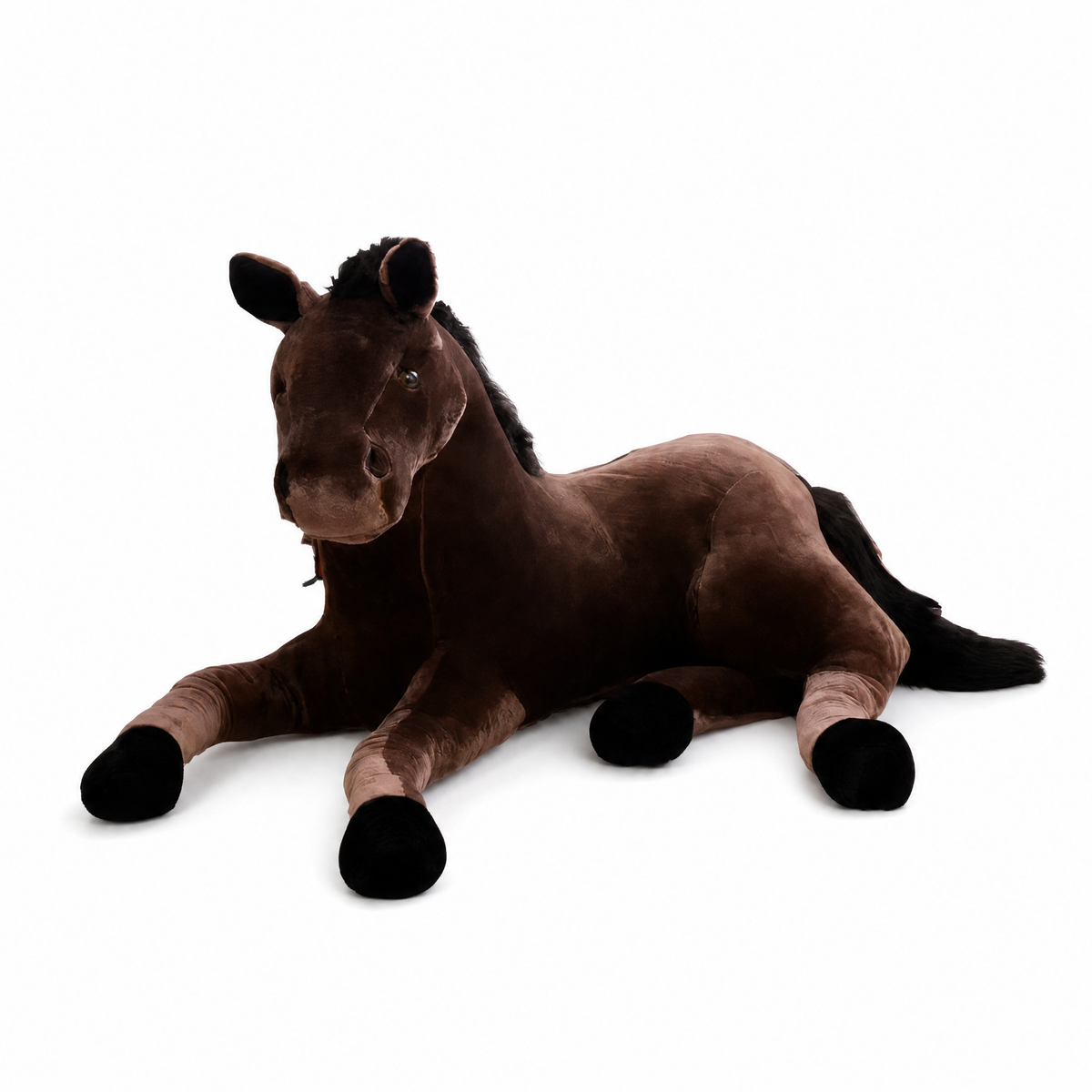 Braunes Pferde Kuscheltier 65 cm