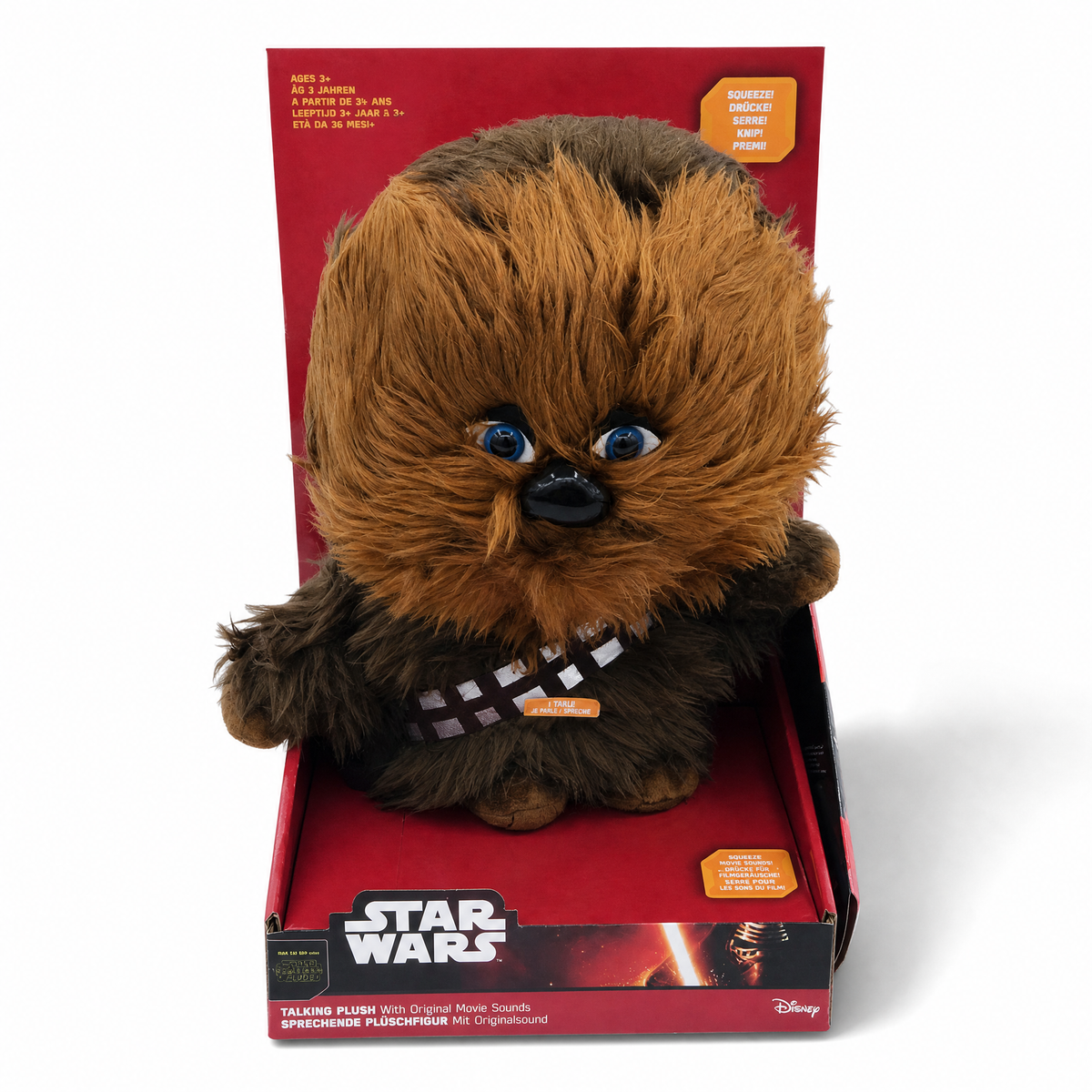 Chewbacca Kuscheltier mit Sound 30 cm