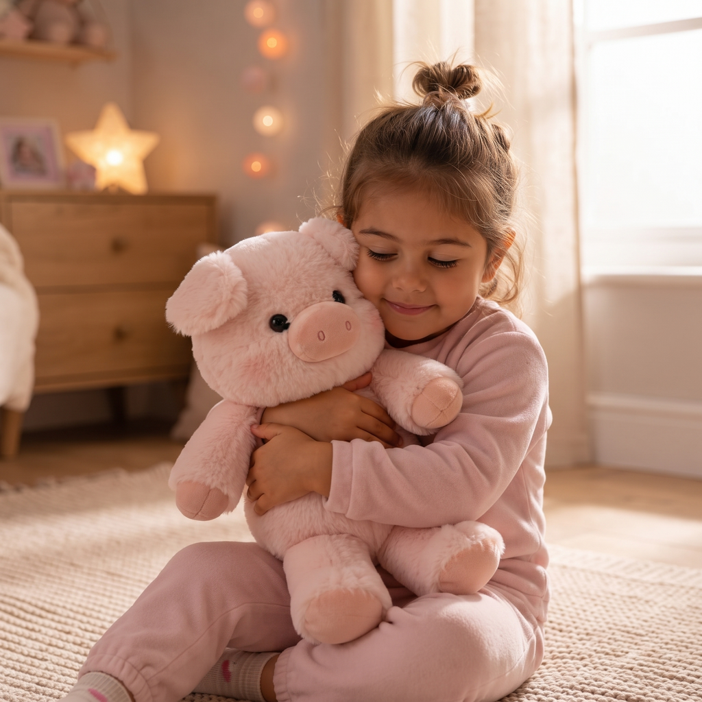Interaktives Schwein Kuscheltier 45–60 cm
