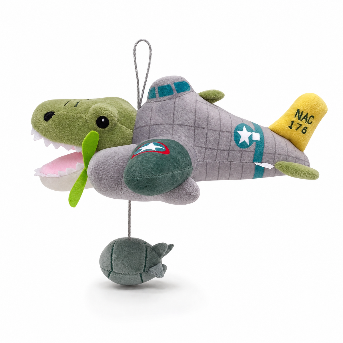 Bombardiro Krokodil-Flugzeug Kuscheltier