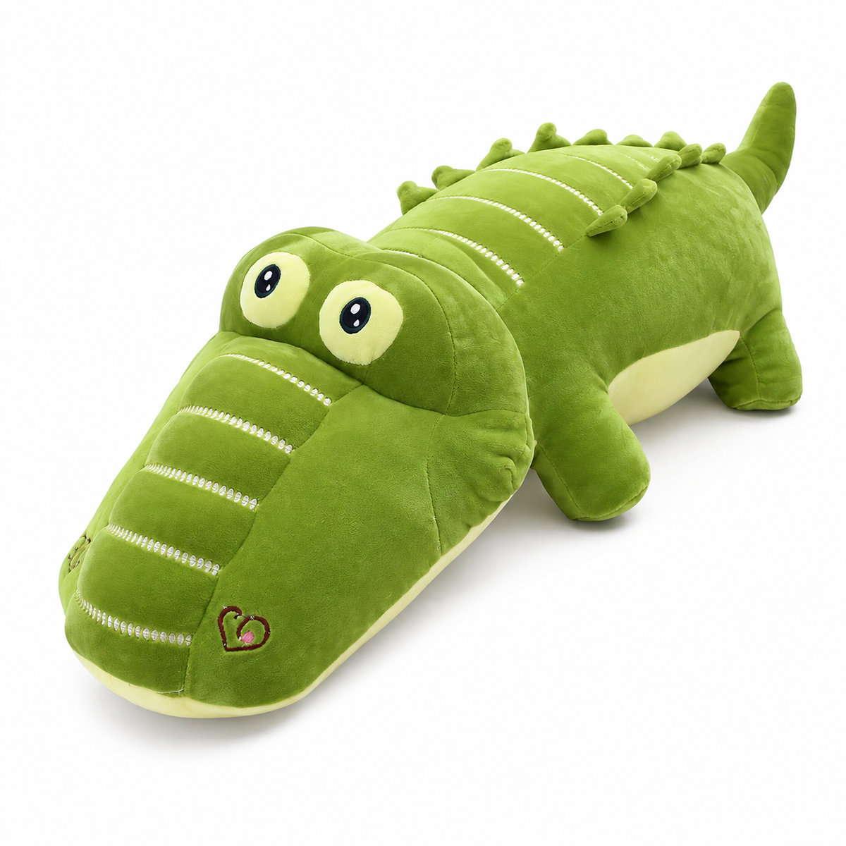 Riesen Krokodil Kuscheltier Grün 65–100 cm