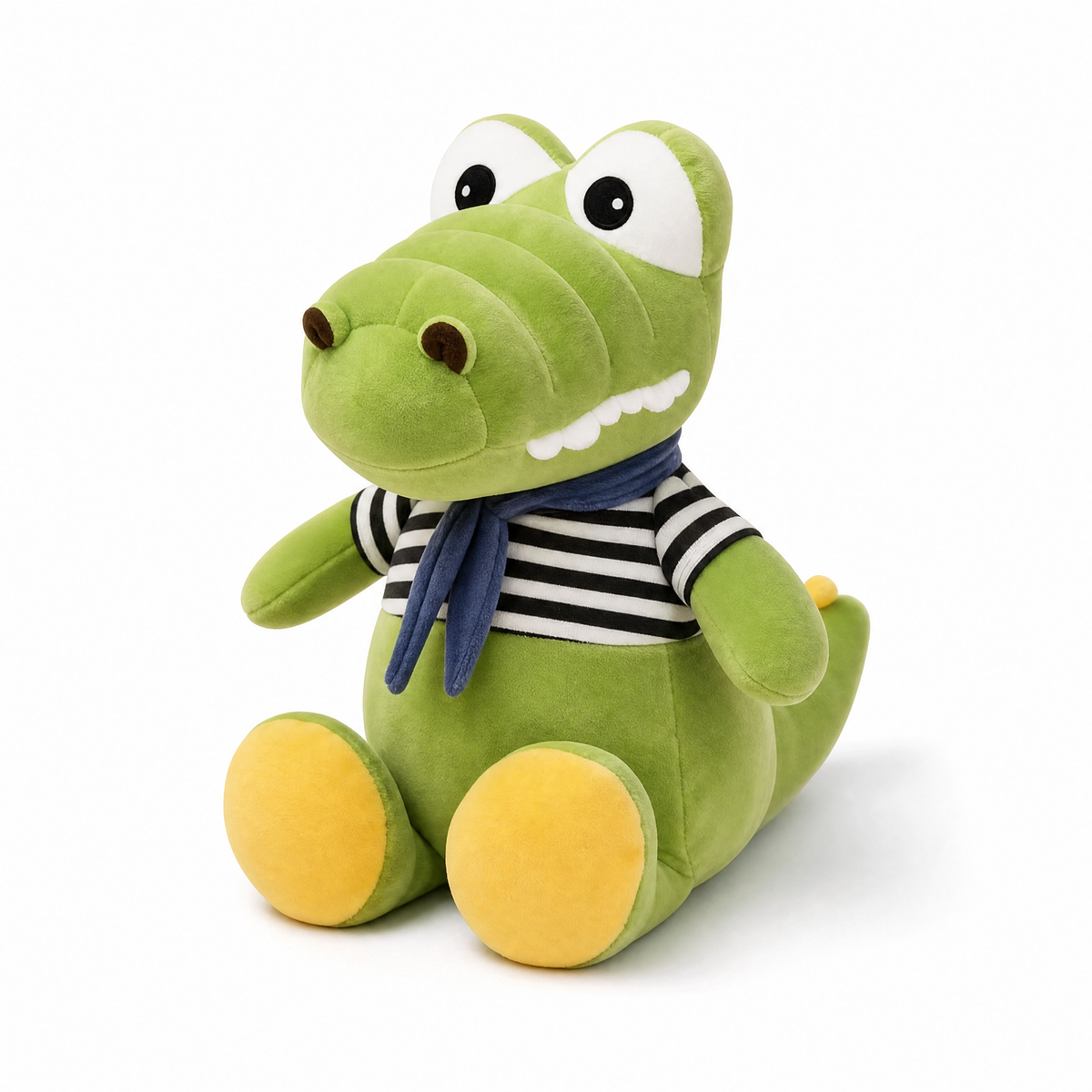 Krokodil mit Matrosenshirt 30–70 cm