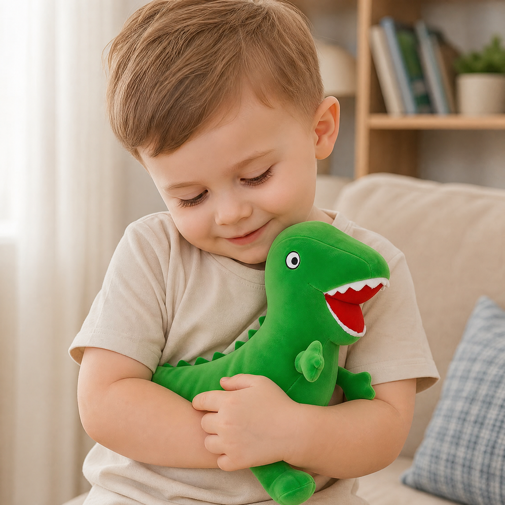 George Pig Dinosaurier Kuscheltier Grün 19 cm