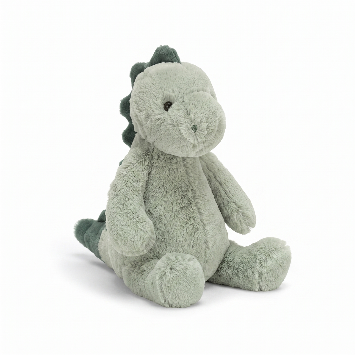 Grünes Dinosaurier Kuscheltier 22 cm