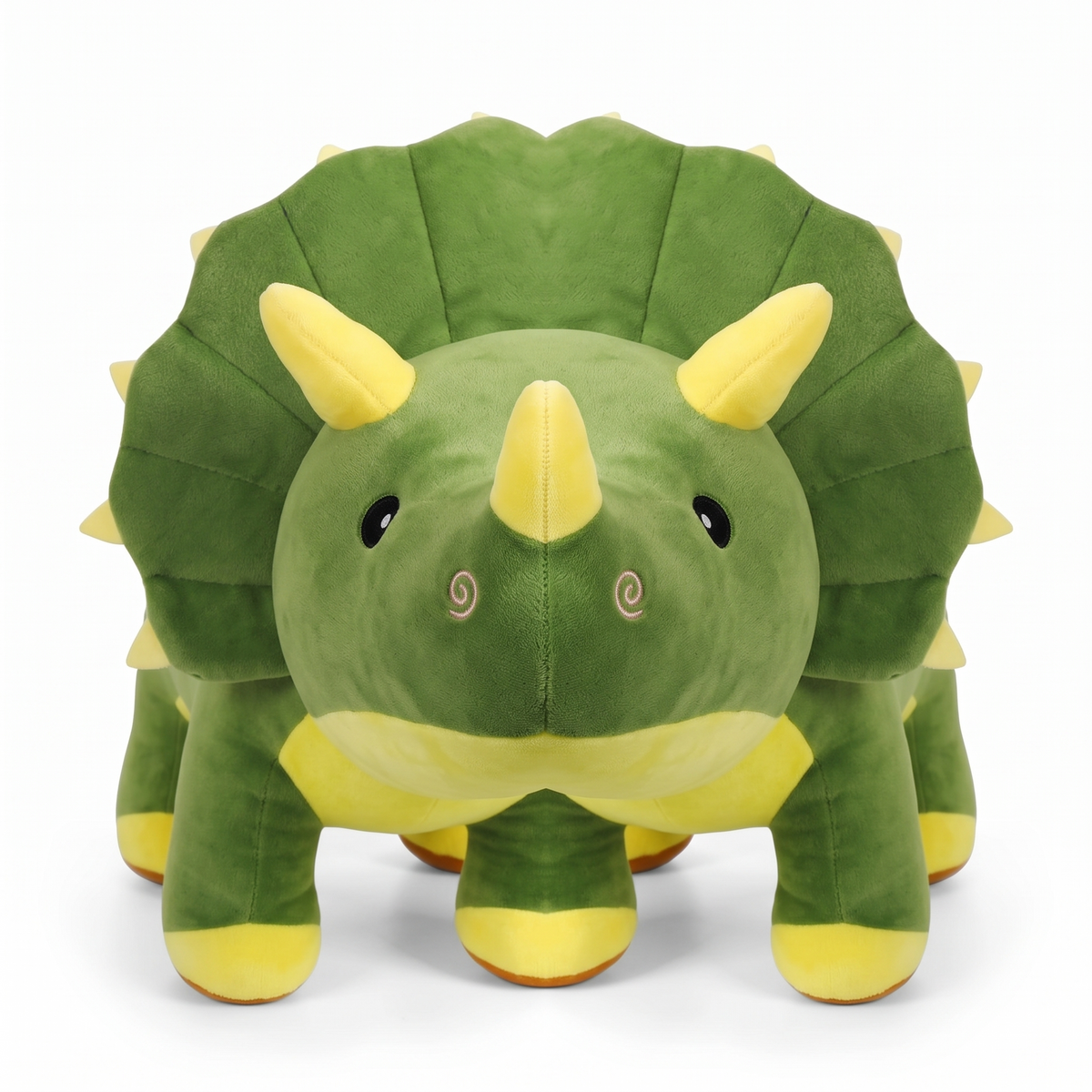 Triceratops Kuscheltier Grün 40–100 cm