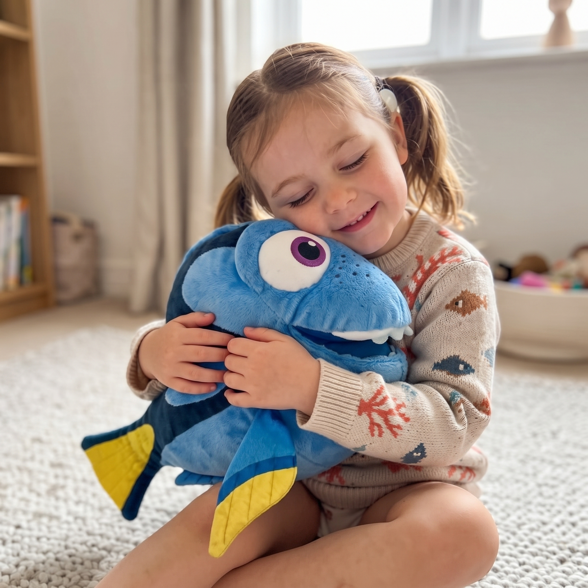 Dory Kuscheltier Blau 33 cm