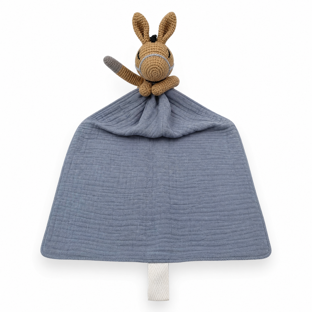 Baby Hasen Schmusetuch gehäkelt 20–25 cm