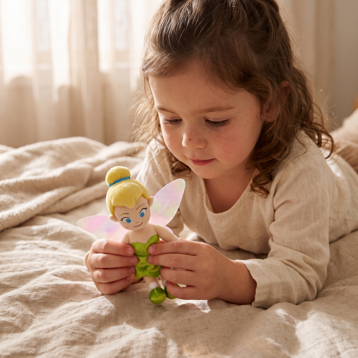 Tinker Bell Magnet-Schulterplüsch 8 cm