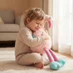 Bunter Flamingo Kuscheltier 40–80 cm